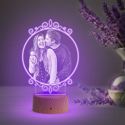 Photo Night Lamp With Customized Photo